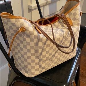 Louis Vuitton MM Neverfull Daniel Azur Canvas